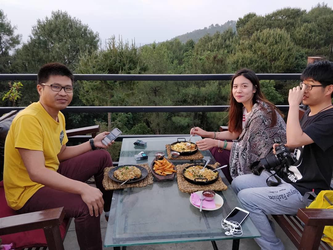 Langtang View Nagarkot Bed And Breakfast מראה חיצוני תמונה
