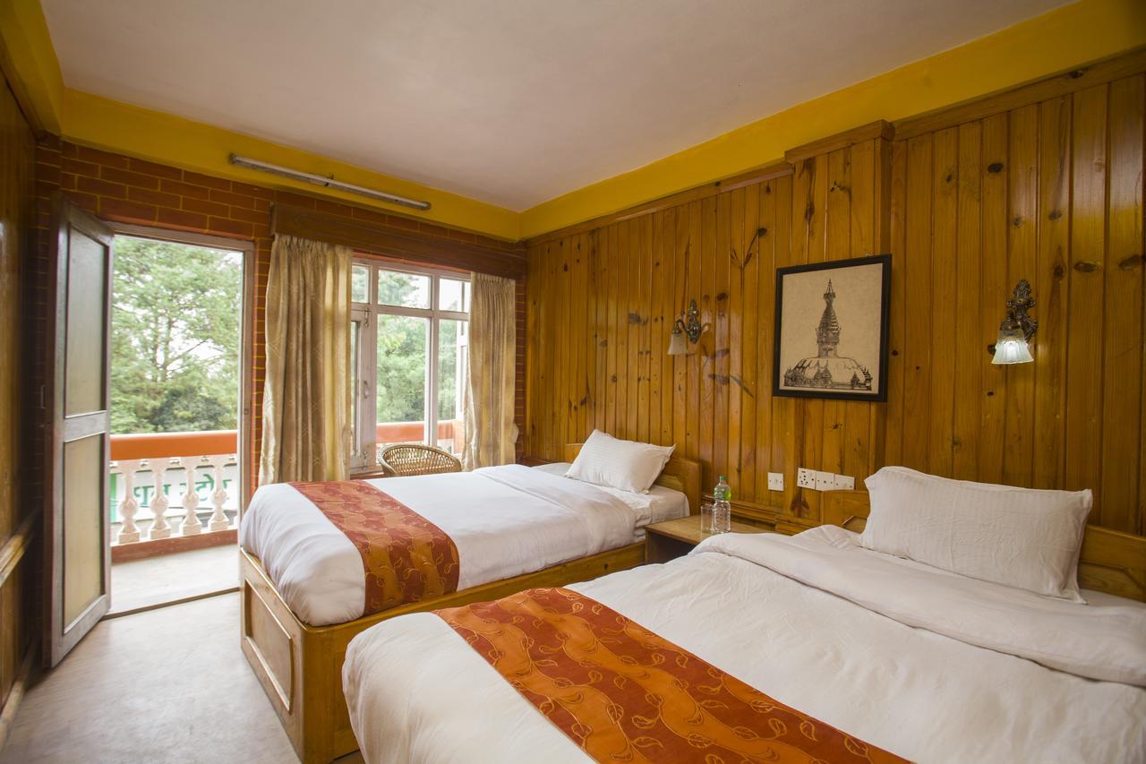Langtang View Nagarkot Bed And Breakfast מראה חיצוני תמונה
